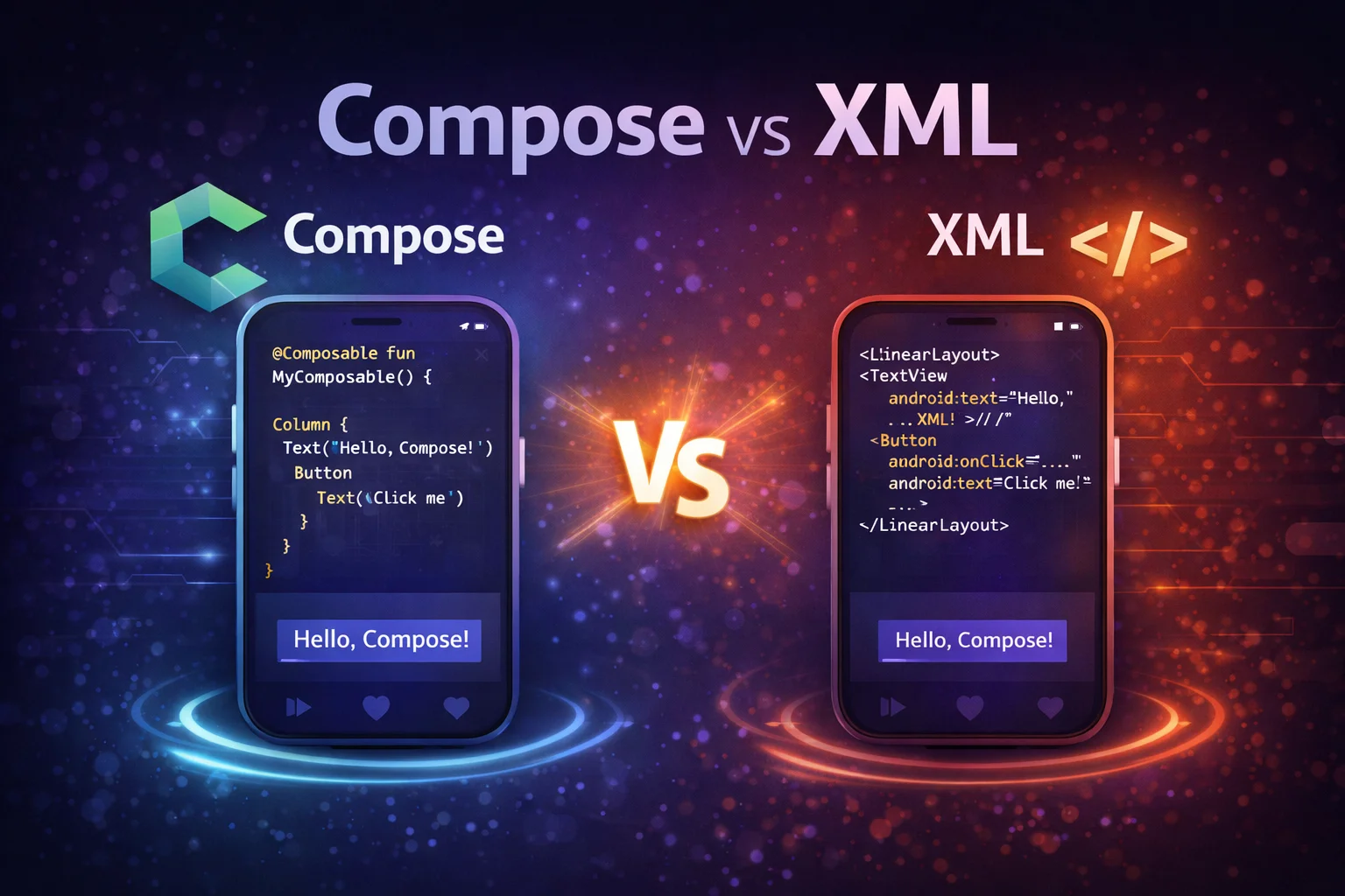 Compose vs XML