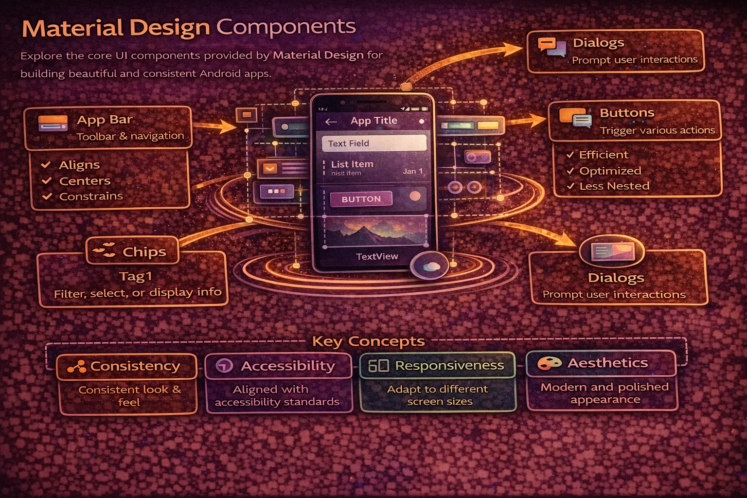 Android Material Design Components