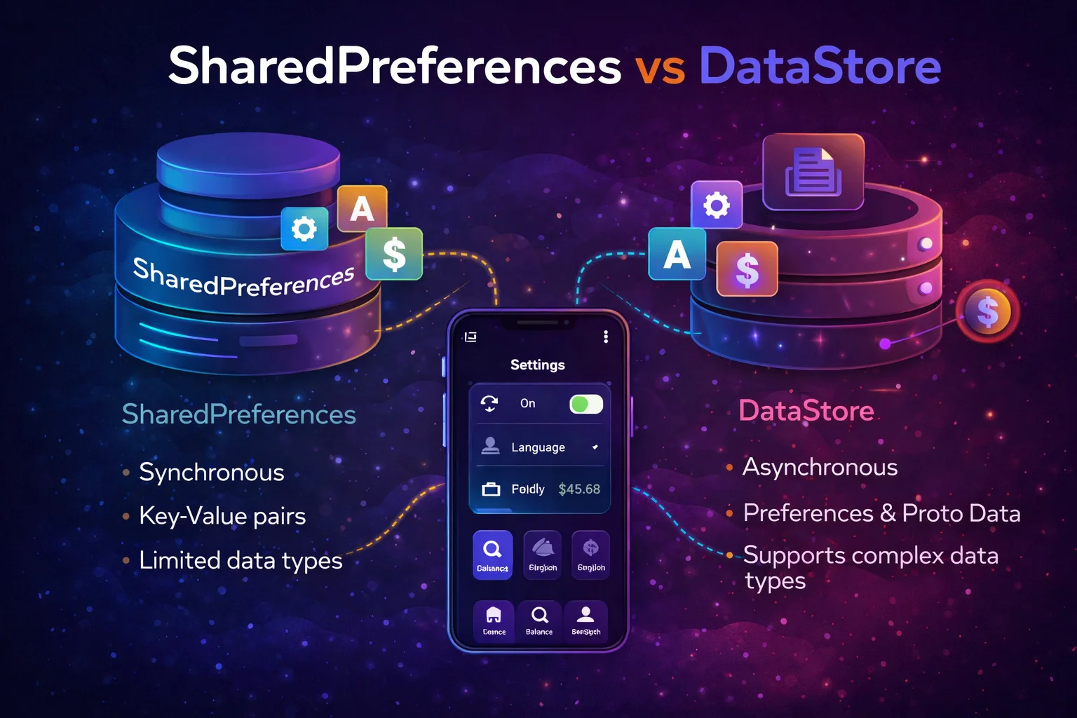 SharedPreferences vs DataStore — Why DataStore Wins and How to Migrate Step by Step